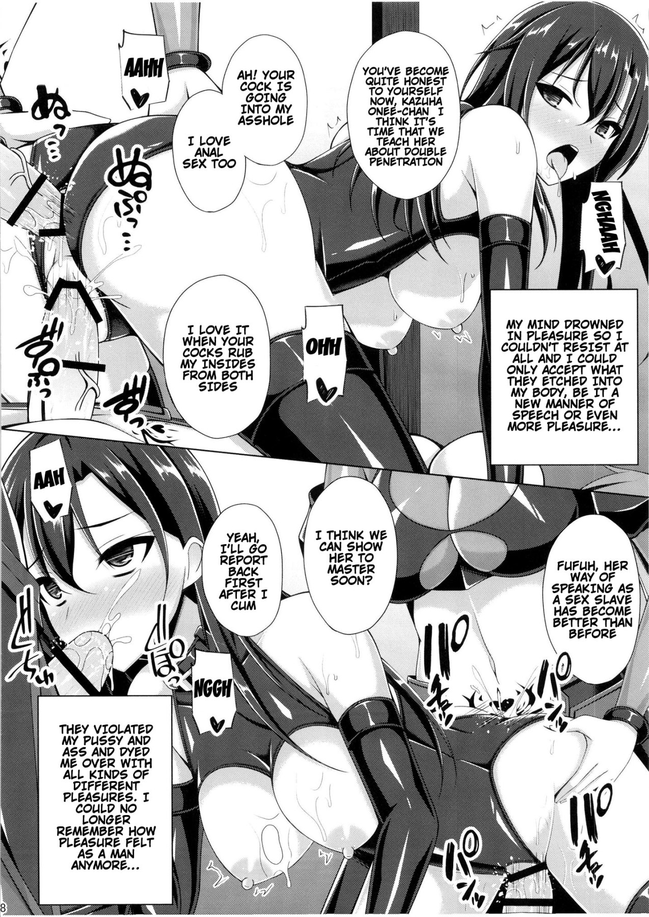 Hentai Manga Comic-There's Nothing Left Of Me From When I Was The Black Knight-Read-17